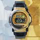 CASIO卡西歐 G-SHOCK 智慧藍芽 雙錶圈設計數位電子錶-G-B001MVB-8 黑金 product thumbnail 2