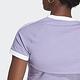 Adidas Tee [IC8807] 女 短袖 上衣 兩件式 亞洲版 復古 休閒 修身 三葉草 舒適 紫白 product thumbnail 6