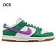 Nike 休閒鞋 Wmns Dunk Low 女鞋 男鞋 白 綠 小丑配色 膠底 經典 低筒 紫勾 板鞋 FD9922-151 product thumbnail 6