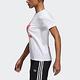 Adidas Trefoil Tee FJ9455 女 短袖 上衣 T恤 運動 休閒 經典 柔軟 國際尺寸 白紅 product thumbnail 2