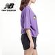 【New Balance】OPTIC 胸前橫槓短版Tee_女性_紫色_AWT03525MVT product thumbnail 4