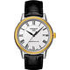 TISSOT 天梭 官方授權 Carson Powermatic 80 羅馬機械腕錶-銀x金框/39mm product thumbnail 2