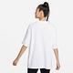 NIKE 上衣 女款 短袖上衣 運動 超寬鬆 AS W NSW TEE ESSNTL SS OS LBR 白 DX7911-100(3S3091) product thumbnail 2