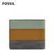 FOSSIL Everett 真皮證件格經典男夾-灰綠色 ML4496343 product thumbnail 5