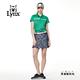 【Lynx Golf】女款日本進口布料滿版星星印花羅紋配布運動褲裙-藍色 product thumbnail 4