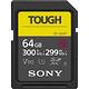 SONY SF-G64T SD SDXC 64G/GB 300MB/S V90 TOUGH UHS-II 高速記憶卡 (公司貨) 支援 4K product thumbnail 2