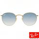 RayBan雷朋 復古圓框款 ROUND METAL 太陽眼鏡/金-藍漸變#RB3447N 0013F-53mm product thumbnail 2