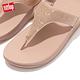 【FitFlop】LULU CRYSTAL EMBELLISHED TOE-POST SANDALS 經典水鑽夾腳涼鞋-女(玫瑰金) product thumbnail 5