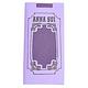 ANNA SUI 金蔥斜紋靜電防止加工半統襪(紫色) product thumbnail 2