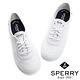 SPERRY 韓版清新潮流粉彩亮麗帆布休閒鞋(女)-白 product thumbnail 4