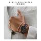 Daniel Wellington DW 手錶 Classic Bristol 40mm深棕真皮皮革錶-黑錶盤-玫瑰金框 DW00100125 product thumbnail 4