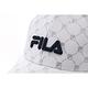 FILA 滿版LOGO帽/棒球帽-白色 HTY-1103-WT product thumbnail 3