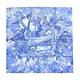 Hermes 愛馬仕 La Vallee de Cristal 90 cm手工捲邊斜紋真絲方巾(藍) product thumbnail 2