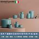 SERAFINO ZANI 經典不鏽鋼美型廚房料理用具8件/組-(藍綠/白) product thumbnail 3