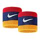 Nike Swoosh [N0001565428OS] 腕帶 護腕 運動 打球 健身 吸濕 排汗 乾爽 2入 藍 product thumbnail 2