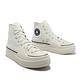 Converse 帆布鞋 Chuck Taylor All Star Construct 男女鞋 厚底 白 黑 休閒鞋 A02832C product thumbnail 7