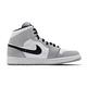 Nike 休閒鞋 Air Jordan 1 Mid  男鞋 小Dior 喬丹一代 灰 白 黑 煙灰 Smoke Grey 554724092 product thumbnail 4