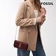 FOSSIL Penrose 真皮WOC長夾斜背包-紅木色蜥蜴壓紋 ZB1941243 product thumbnail 5