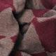 Vivienne Westwood 義大利製優雅菱格紋行星LOGO莫代爾混羊毛圍巾(咖灰/酒紅) product thumbnail 5