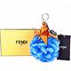 FENDI FRUITS CHARM 海藍色鳳梨皮草絨球水果吊飾 product thumbnail 2