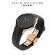 Daniel Wellington DW 手錶 Iconic Motion 40mm躍動黑膠腕錶 玫瑰金框 DW00100425 product thumbnail 5