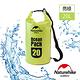 Naturehike  500D戶外超輕量防水袋 收納袋 漂流袋20L 亮綠 product thumbnail 3