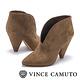 VINCE CAMUTO-麂皮流線V字切口高跟踝靴-絨咖啡 product thumbnail 6