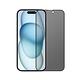 IN7 iPhone 15 (6.1吋) 防窺3D滿版9H鋼化玻璃保護貼-黑色 product thumbnail 2