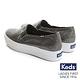 Keds TRIPLE DECKER金屬炫色厚底休閒鞋-金屬鐵灰 product thumbnail 5