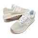 New Balance 休閒鞋 574 女鞋 綠 白 麂皮 拼接 緩震 經典 NB 運動鞋 WL574QD2-B product thumbnail 7