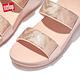 【FitFlop】LULU SEQUIN ZIGZAG SLIDES多彩亮片造型雙帶涼鞋-女(玫瑰色) product thumbnail 5