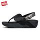 FitFlop PAISLEY ROPE BACK-STRAP SANDALS後帶涼鞋-女(靚黑色) product thumbnail 3