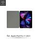 Metal-Slim Apple iPad Pro 11" (第3代) 2021 高仿小牛皮三折立架式保護皮套 product thumbnail 4