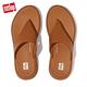 【FitFlop】F-MODE LEATHER FLATFORM TOE-POST SANDALS厚底夾脚涼鞋-女(淺褐色) product thumbnail 4