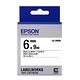 EPSON C53S652401 LK-2WBN一般系列白底黑字標籤帶(寬度6mm) product thumbnail 2