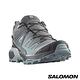 官方直營 Salomon 女 X ULTRA 360 Goretex 低筒登山鞋 灰/綠/灰 product thumbnail 4