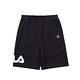 FILA KIDS 童吸濕排汗5分褲-黑色 1SHT-4421-BK product thumbnail 2