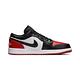 Nike Air Jordan 1 Low Bred Toe 黑白紅 芝加哥公牛 黑紅腳趾 低筒 休閒鞋 運動鞋 男鞋 553558-161 product thumbnail 3