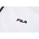 FILA 中性吸濕排汗外套-白色 1JKX-1482-WT product thumbnail 4