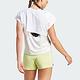 Adidas TI Logo T [IM4743] 女 短袖 上衣 亞洲版 運動 訓練 多功能 蝙蝠袖 吸濕排汗 白 product thumbnail 3