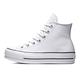 CONVERSE CTAS LIFT HI 高筒 休閒鞋 厚底鞋 皮革 女鞋 黑/白色-561675C/561676C product thumbnail 11