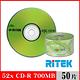 RITEK錸德 52x CD-R 700MB 環保葉版/50片裸裝 product thumbnail 2