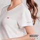 Mollifix 瑪莉菲絲 V領短袖訓練上衣 (白) 暢貨出清、瑜珈服、背心、T恤 product thumbnail 3