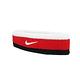 Nike Swoosh [AC2285-118] 頭帶 運動 籃球 跑步 訓練 休閒 吸濕排汗 舒適 止汗帶 紅 黑 product thumbnail 3