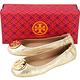 TORY BURCH Minnie Travel 金屬盾牌飾折疊平底鞋(金色) product thumbnail 5