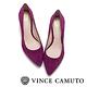 Vince Camuto 首選小羊皮素面高跟鞋-絨紫 product thumbnail 3