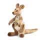 STEIFF德國金耳釦泰迪熊 Kangaroo with Baby袋鼠與寶寶 動物王國_黃標 product thumbnail 2