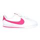 NIKE CORTEZ BASIC SL-PSV 女中童運動休閒鞋 904767-109 白桃紅 product thumbnail 2