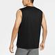 Nike 無袖上衣 Pro Dri-FIT Tank 男款 黑 灰 運動 短T 寬袖 健身 背心 CZ1185-010 product thumbnail 4