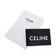 CELINE 新款字母LOGO CELINE印花光滑小牛皮卡片夾 (黑色) product thumbnail 10